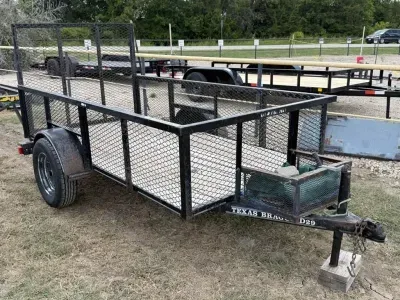 2013 Texas Bragg Trailers 5'X10'X2' Utility Trailer