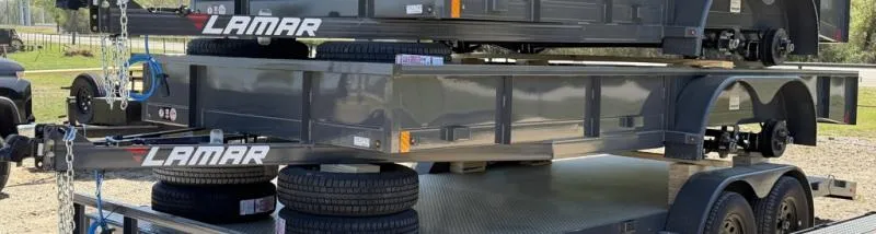 2026 Lamar 83" X 18' UC - 7K UTILITY BUMPER PULL (UC831823)