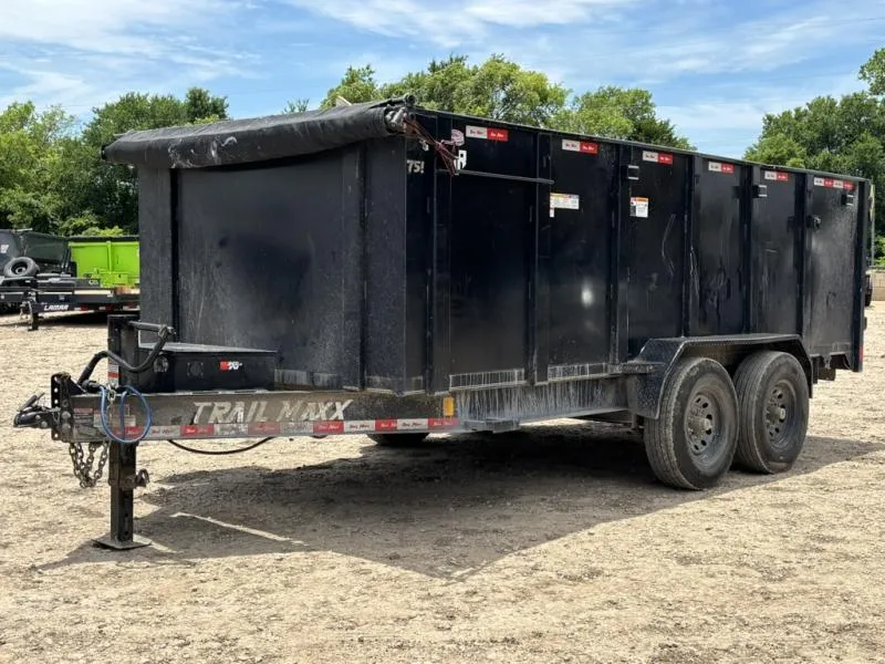 used Dump Trailers TrailMaxx Trailers  for sale, in Waxahachie, TX Thumbnail 3