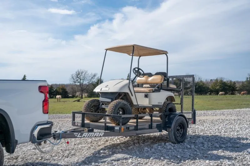 2026 Lamar 77" X 12' UC - 3K UTILITY BUMPER PULL (UC771213)
