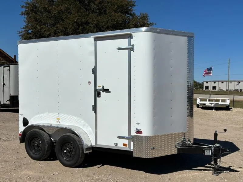 2026 Cargo Craft Elite V-Nose 7' x 12' Tandem Axle Cargo / Enclosed Trailer (EV-7122)