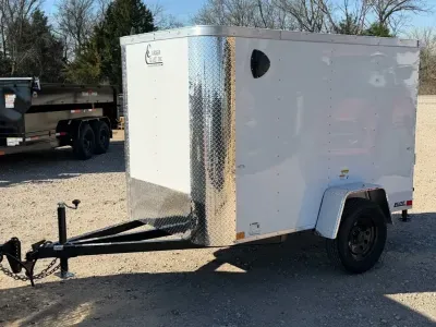 2026 Cargo Craft Elite Flat Nose 5' x 8' Single Axle Cargo / Enclosed Trailer (EF-581)