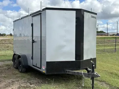 2026 Compass 7' x 14' Tandem Axle Cargo / Enclosed Trailer (KC-DX8414-070)
