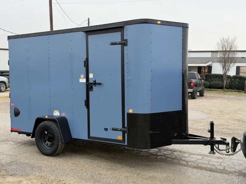 2026 Cargo Craft Elite V-Nose 6' x 12' Single Axle Cargo / Enclosed Trailer (EV-6121)