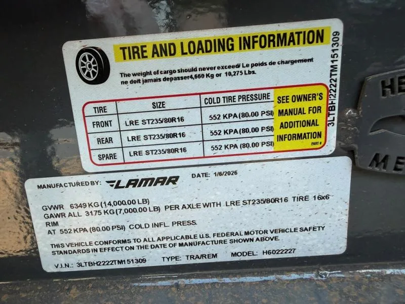 new Equipment / Flatbed Trailers Lamar Trailers  for sale, in Waxahachie, TX Thumbnail 8