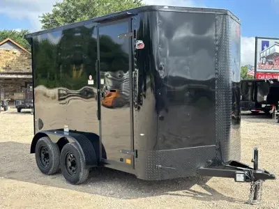 2026 Cargo Craft Elite V-Nose 7' x 12' Tandem Axle Cargo / Enclosed Trailer (EV-7122)