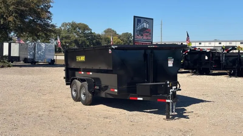 2025 U.S. BUILT 7X14X4 Dump Trailer 16K LB 3/16 Floor