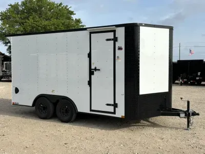 2026 Cargo Craft EV-Elite V-Nose 8.5' x 16' Tandem Axle Cargo / Enclosed Trailer Polycor Siding (EV-