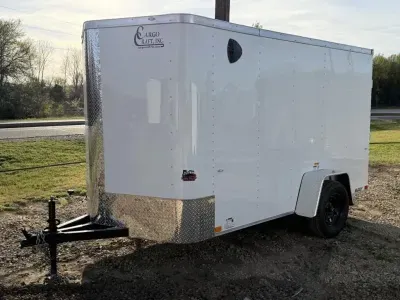 2026 Cargo Craft Elite V-Nose 6' x 12' Single Axle Cargo / Enclosed Trailer (EV-6121)