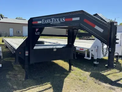 2025 East Texas 8X40 Tandem Axle flatbed trailer 14,000 LBS GVWR