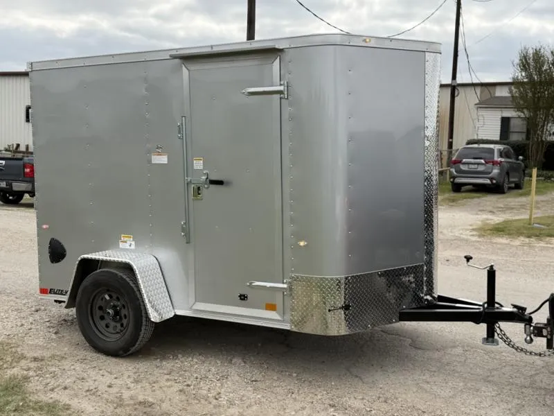 2026 Cargo Craft Elite V-Nose 6' x 10' Single Axle Cargo / Enclosed Trailer (EV-6101)