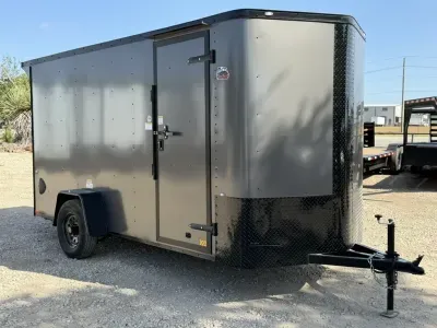 2027 Cargo Craft Elite V-Nose 6' x 14' Single Axle Cargo / Enclosed Trailer (EV-6141)