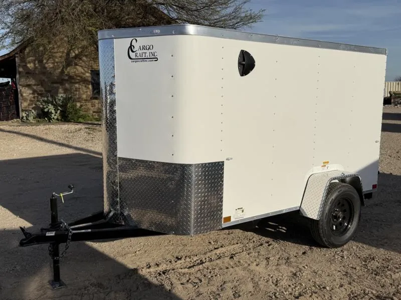 2026 Cargo Craft Elite V-Nose 5' x 10' Single Axle Cargo / Enclosed Trailer (EV-5101)
