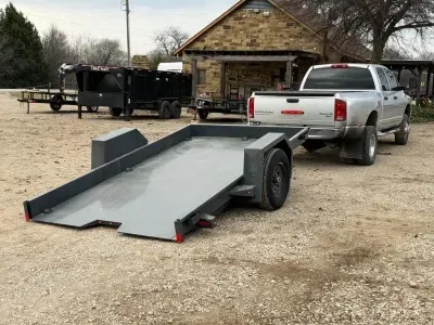 2026 Lamar 79" X 12' SH - 7K SCISSOR HAULER BUMPER (SH791217)