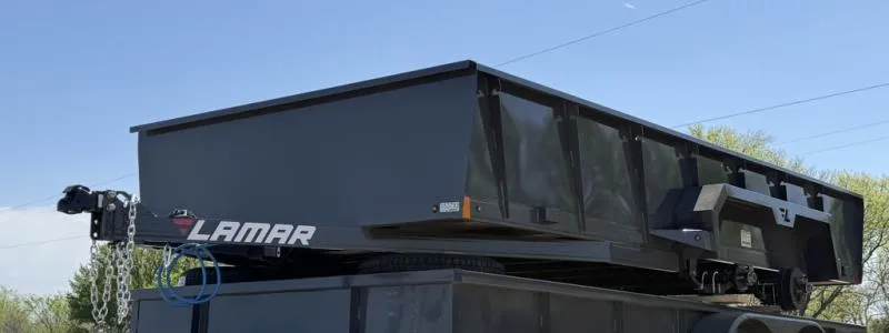 2026 Lamar 83" X 16' US - 7K SOLID SIDE UTILITY BUMPER PULL (US831623)