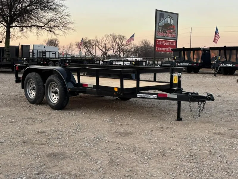 2026 C&M Trailers 5'x12' Tandem Axle Utility Trailer 4,400 lbs GVWR (5X12TA)