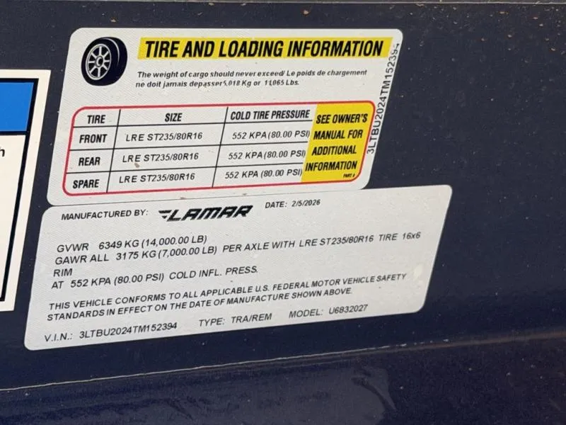 new Utility Trailers Lamar Trailers  for sale, in Waxahachie, TX Thumbnail 3