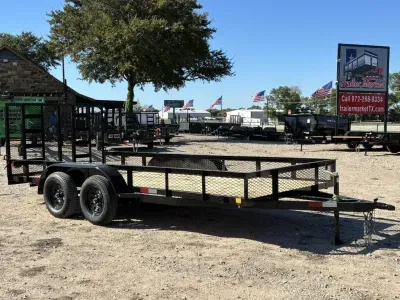 2026 Trailer Market 76"x16' Tandem Axle Utility Trailer (76X16UT)