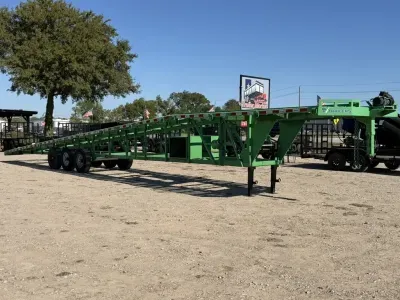 2023 Ascend 48 Foot Triple Axle Gooseneck Car Hauler