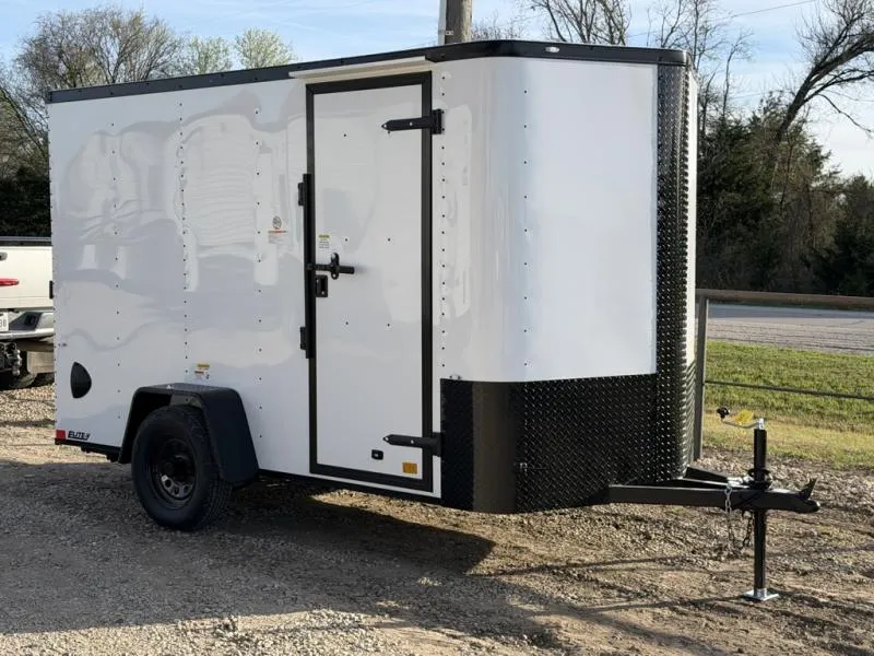 2026 Cargo Craft Elite V-Nose 6' x 12' Single Axle Cargo / Enclosed Trailer (EV-6121)