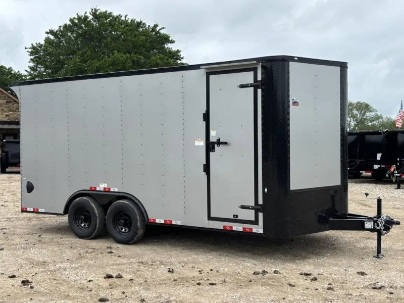 2026 Cargo Craft EV-Elite V-Nose 8.5' x 18' Tandem Axle Cargo / Enclosed Trailer Polycor Siding (