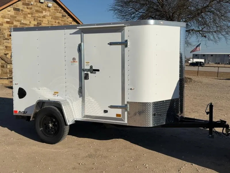 2026 Cargo Craft Elite V-Nose 5' x 10' Single Axle Cargo / Enclosed Trailer (EV-5101)