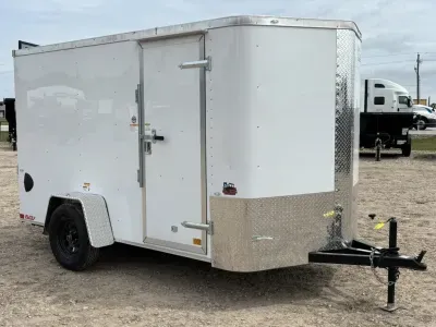 2026 Cargo Craft Elite V-Nose 6' x 12' Single Axle Cargo / Enclosed Trailer (EV-6121)