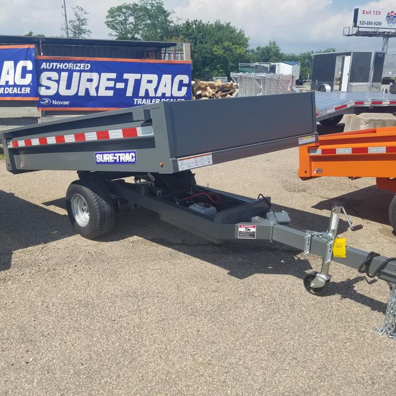 2021 Sure-Trac 4.5 x 8ft Utility Dump Trailer 2021 Sure-Trac 4.5 x 8ft Utility Dump Trailer