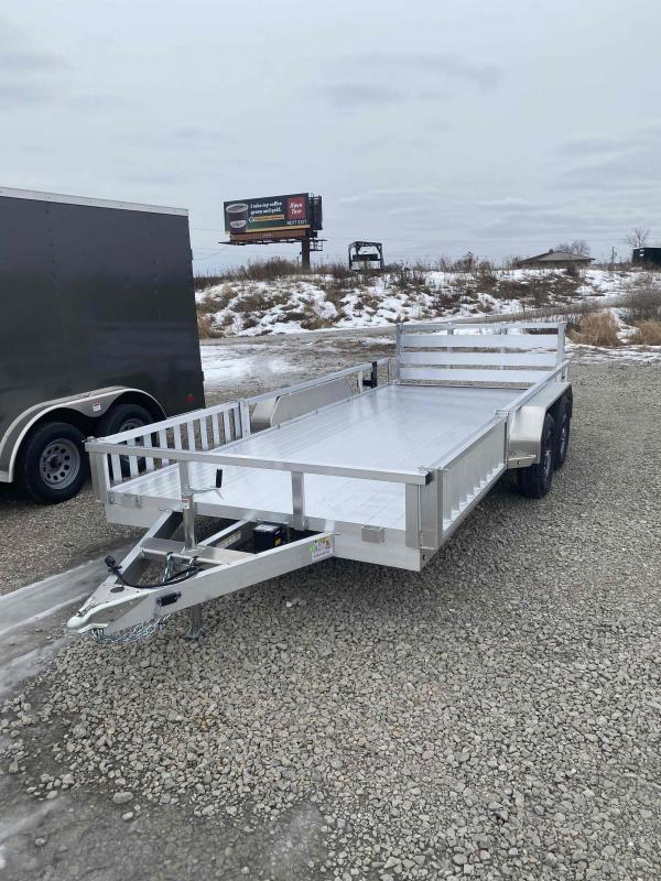 2021 Sure-Trac 7 X 16 Aluminum Tube Top ATV 7K Tandem 2021 Sure-Trac 7 X 16 Aluminum Tube Top ATV 7K Tandem
