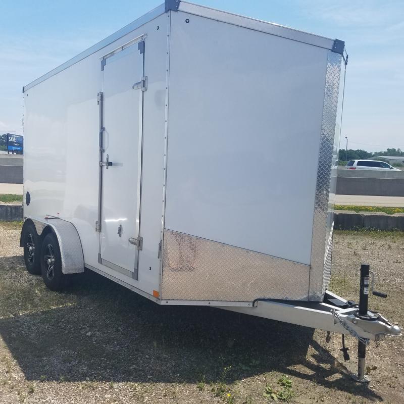 2021 Used Qualitec 7x14 Alum Enclosed Cargo Trailer 2021 Used Qualitec 7x14 Alum Enclosed Cargo Trailer