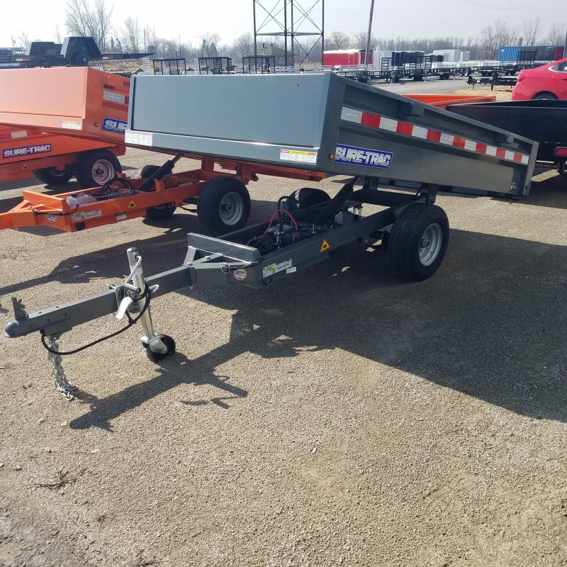 2021 Sure-Trac 4.5 x 8ft Utility Dump Trailer 2021 Sure-Trac 4.5 x 8ft Utility Dump Trailer