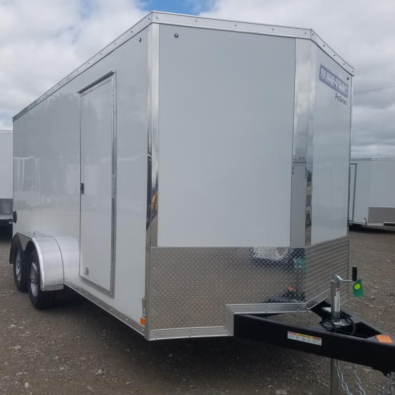 2022 Sure-Trac 7 x 16 Pro Series Enclosed Wedge Cargo Trailer TA 7K 2022 Sure-Trac 7 x 16 Pro Series Enclosed Wedge Cargo Trailer TA 7K