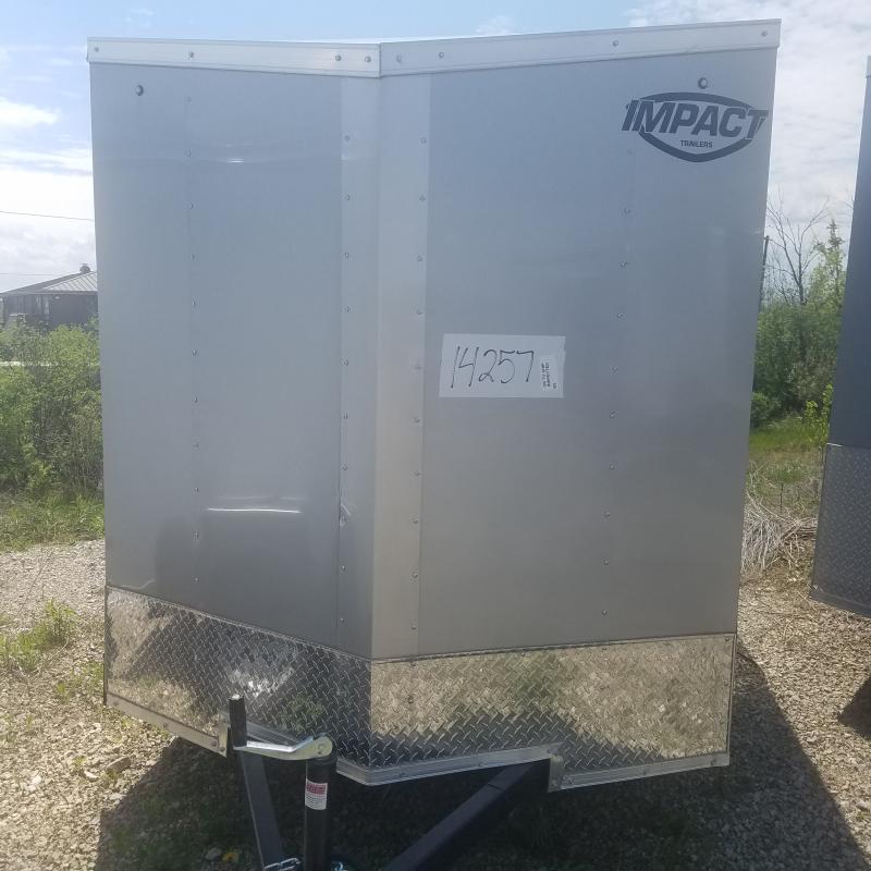 2023 6x10 Impact Trailers Quake Slope V-nose Cargo / Enclosed Trailer 2023 6x10 Impact Trailers Quake Slope V-nose Cargo / Enclosed Trailer