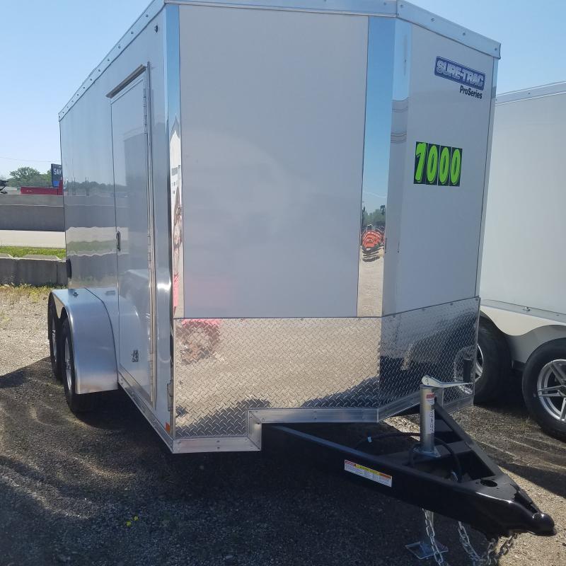 2021 Sure-Trac 6 x 12 Pro Series Enclosed Wedge Cargo T 2021 Sure-Trac 6 x 12 Pro Series Enclosed Wedge Cargo T