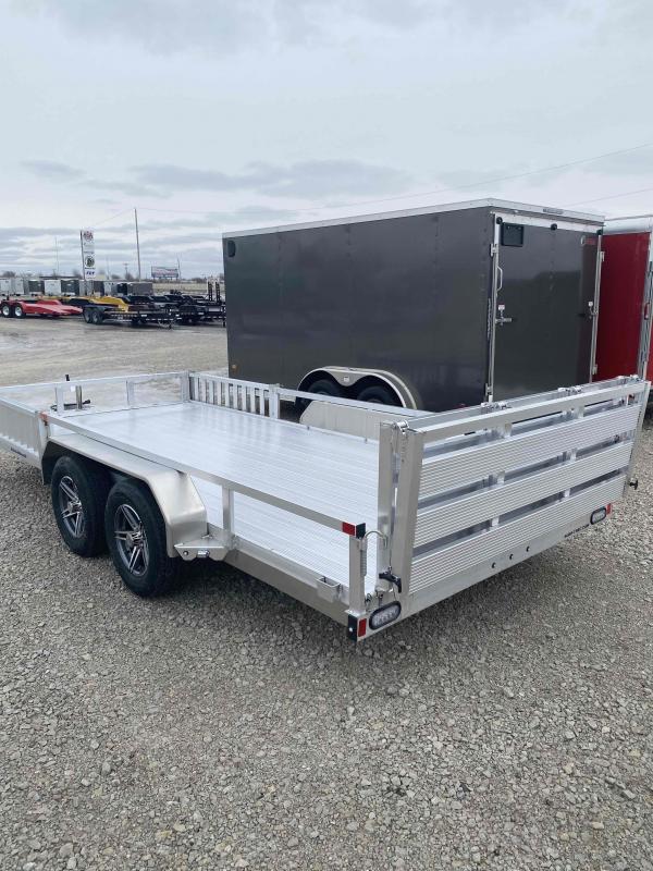 2021 Sure-Trac 7 X 16 Aluminum Tube Top ATV 7K Tandem 2021 Sure-Trac 7 X 16 Aluminum Tube Top ATV 7K Tandem