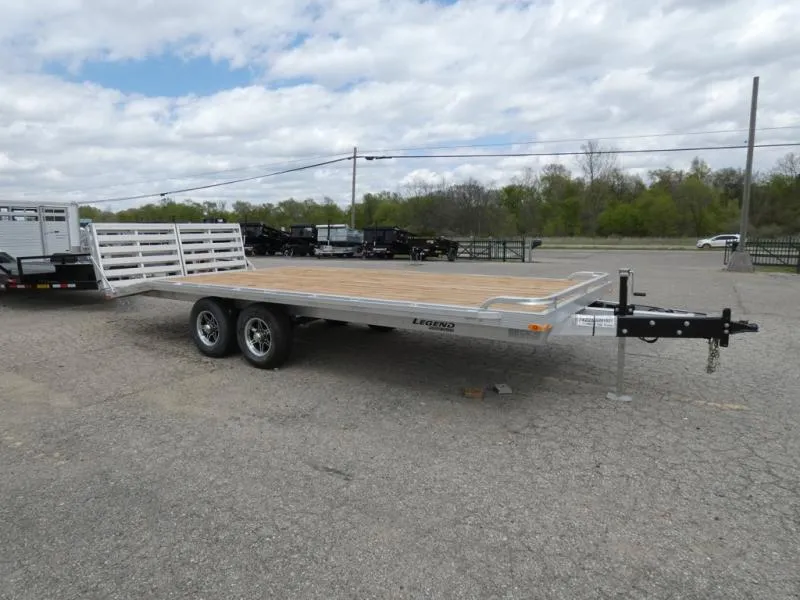 2026 Legend Trailers 8.5' x 20' Aluminum Deckover Equipment Trailer for Sale - Torsion Axles - Fl