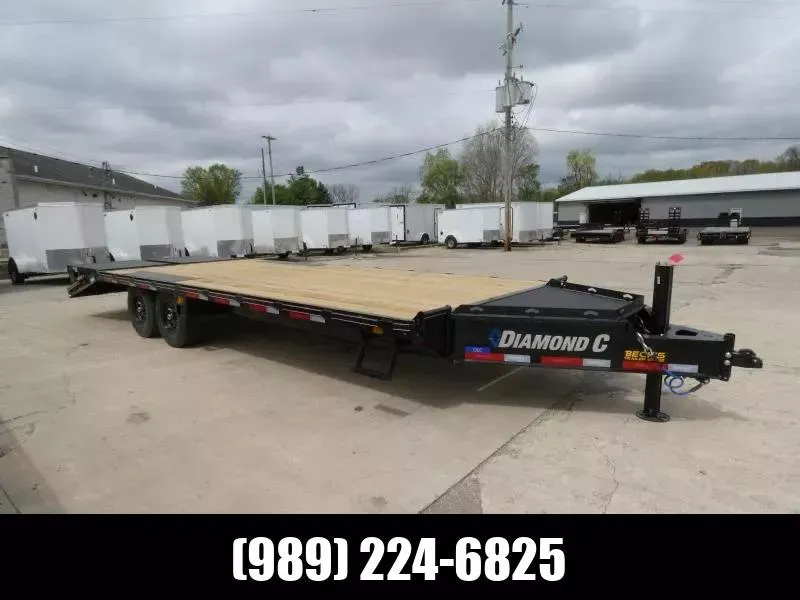 Diamond C Trailers 102" x 24' Deckover Equipment Trailer For Sale - Flexible Financing Options & Low