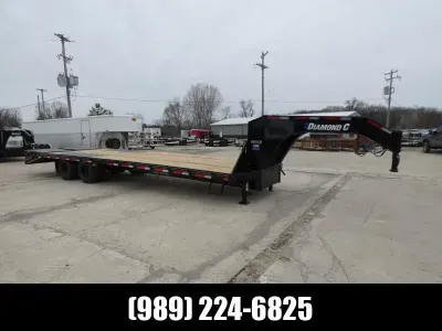 2025 Diamond C Trailers FMAX 102" x 30' Gooseneck Equipment Trailer For Sale - 25K Weight Rating - $