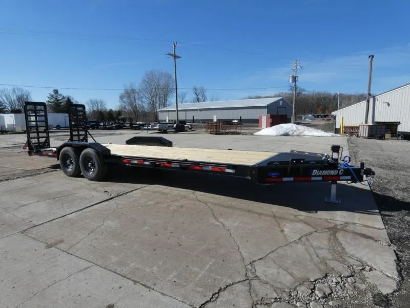 Diamond C Trailers LPX 7' x 24' Open Equipment Trailer - I-Beam Frame - Flexible Financing Options