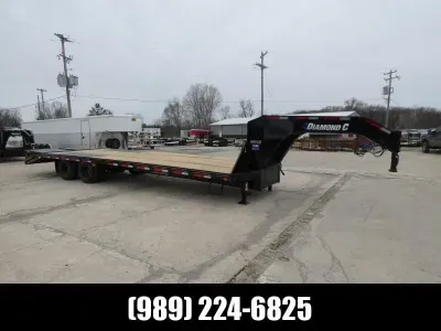 2025 Diamond C Trailers FMAX 102" x 30' Gooseneck Equipment Trailer For Sale - 25K Weight Rating - $
