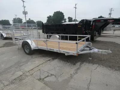 2027 Legend Trailers Open Deluxe Single Axle 7' x 14' Aluminum Utility Trailer - Absolute Best Bu