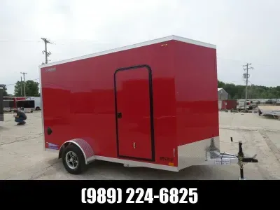 Legend Trailers 7' x 14' Aluminum Enclosed Cargo Trailer for Sale - Flexible Financing - CLEARANCE U