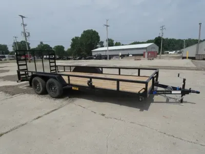 2026 Load Trail 7' X 18' Steel Utility Trailer - HD Ramp Gate - Flexible Financing Options