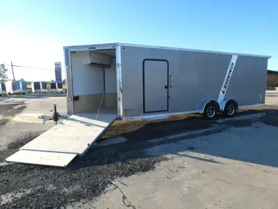 2027 Legend Trailers Explorer 7.5' x 29' Snowmobile/All Sport Trailer - Only 7.5' Wide w/ NO Inte