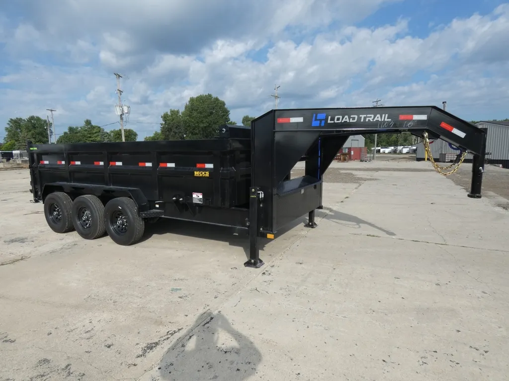 2027 Load Trail 7' X 16' Low-Pro Gooseneck Dump Trailer - 21K Weight Rating - Flexible Financing