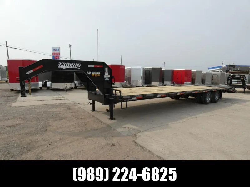 Legend Trailers Steel 102" x 32' Low Pro Gooseneck Trailer For Sale - Flexible Business & Personal F