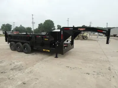 2026 DuraDump 7' x 16' Gooseneck Dump Trailer - 21K Weight Rating - Flexible Personal & Business