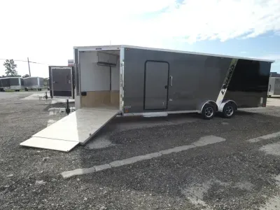 2027 Legend Trailers Explorer 7.5' x 29' Snowmobile/All Sport Trailer - Only 7.5' Wide w/ NO Inte