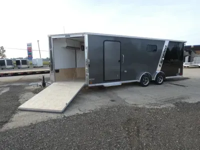 2027 Legend Trailers Explorer 7.5' x 27' Snowmobile/All Sport Trailer - Only 7.5' Wide w/ NO Interio