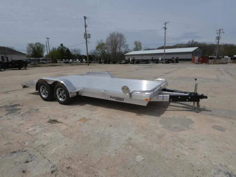 2026 Legend Trailers Legend 7' x 18' Aluminum Open Car Hauler for Sale - Flexible Financing Options